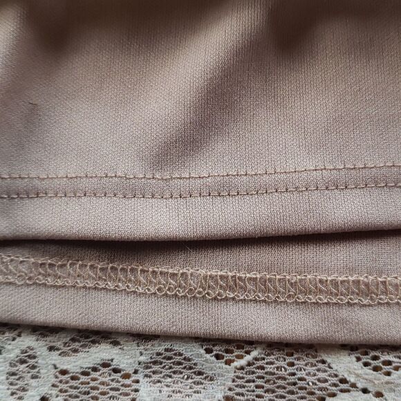 WHBM Floral Lace Overlay Tank Top Women’s Medium Black Elegant Layering Summer - Picture 6 of 6